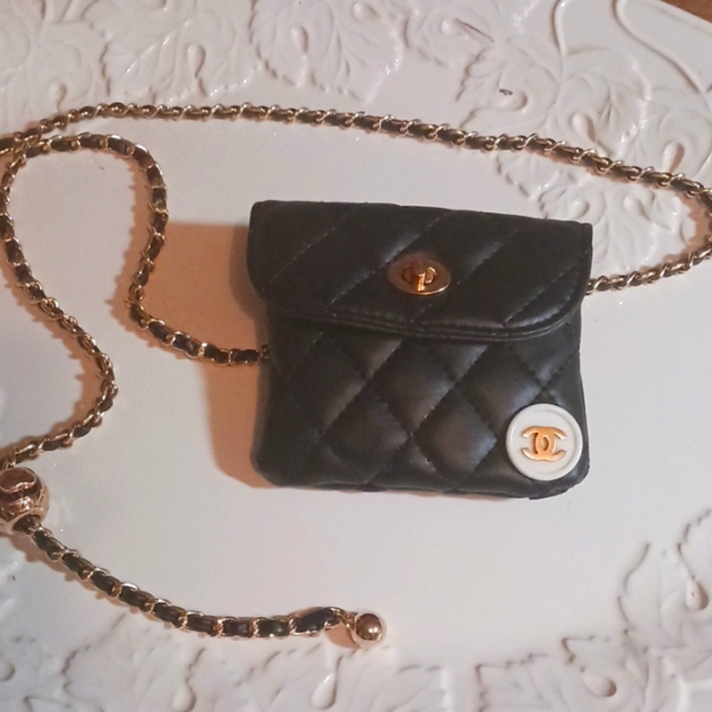 Beautiful waist belt with designer logo